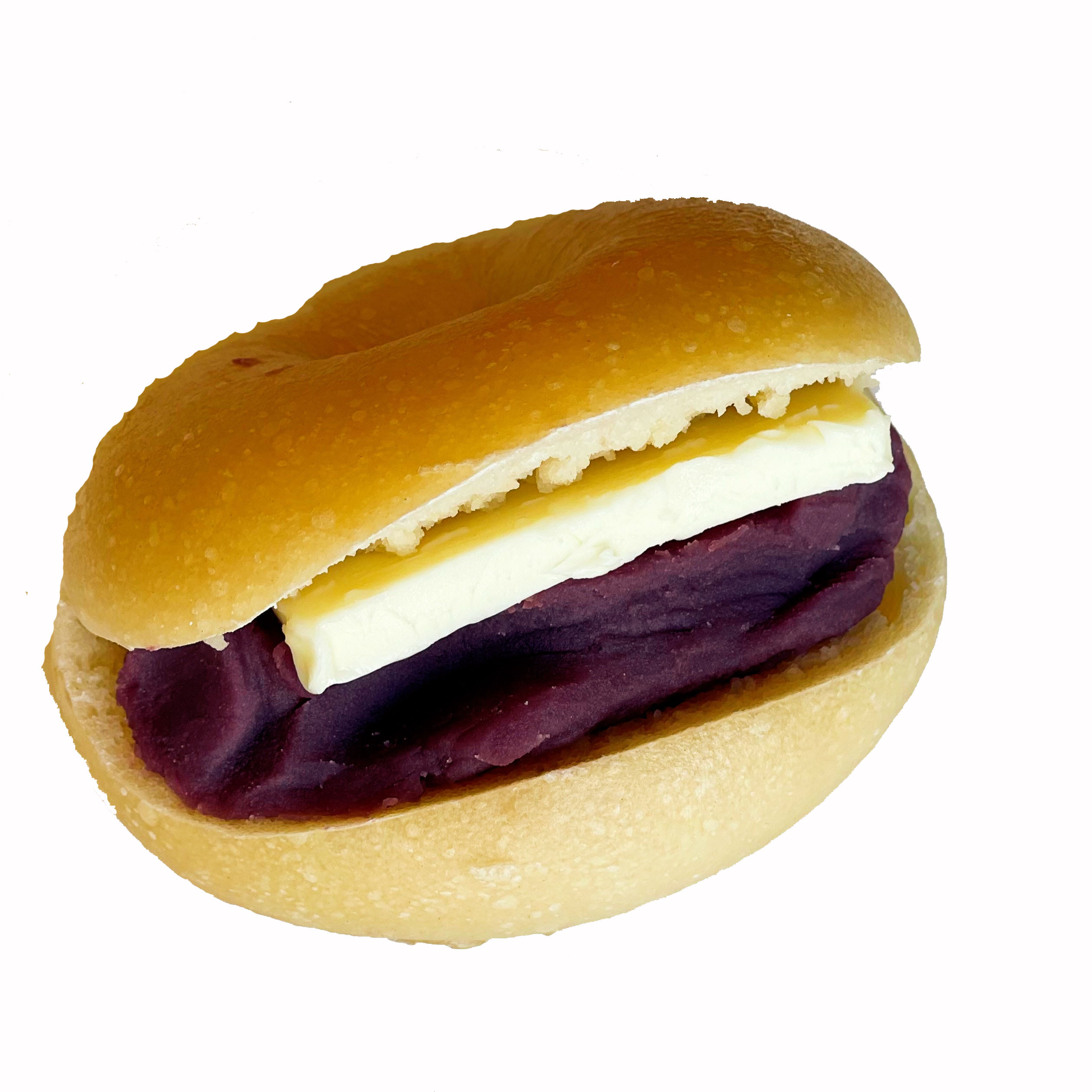 ☆季節限定☆紫芋＆バターのデザートベーグルサンド
